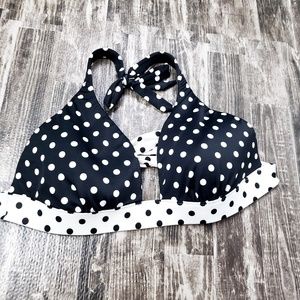 ⭐Victoria Secret Swimsuit Polka Halter Bikini Top